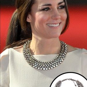 Zara Kate Middleton Crystal Necklace